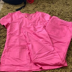 Urbane Scrub Set Pink